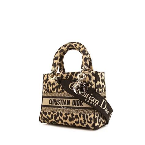 borsa christian dior leopardata|lady dior borse.